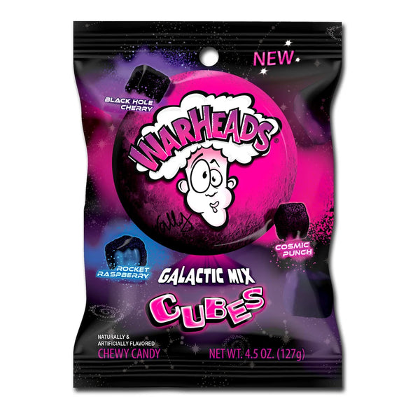 Warheads Galactic Mix Cubes